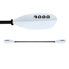 Κουπί καγιάκ ρυθμιζόμενο 222-2325cm Αλουμινίου διαιρούμενο Deluxe - Άσπρο