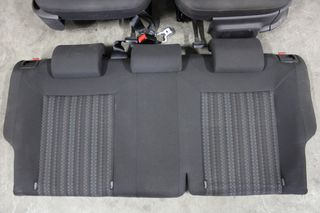 Σαλόνι κομπλέ VW Polo 6C4 μαύρο-γκρι ύφασμα (5 πόρτες)-thumb-3