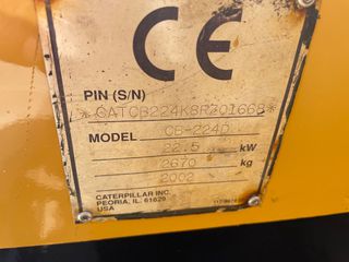 Οδοστρωτήρες CAT 2002 CB 224 D-thumb-4