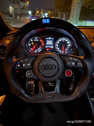  AUDI ΤΙΜΟΝΙ F1 CARBON RS LED A3/S3/A4/S4/TT