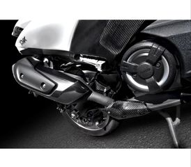 CARBON ΚΑΛΥΜΜΑ ΕΞΑΤΜΙΣΗΣ MOS YAMAHA T-MAX 530 2017-2019