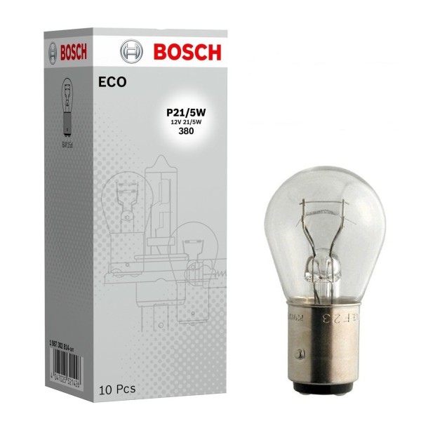 P21 5W 12V BOSCH ΛΑΜΠΤΗΡΑ 21W5 1987302814 06845 10213704 2098401 3201696 6502090093 8043000 90002521 072601012210 A072601012210 N072601012210 07119978384 63210395457 63216902878 63217160793 881001411