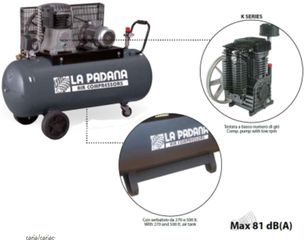  Αεροσυμπιεστής 5.5 Hp 300 ή 500 lit 12-15 bar k28-thumb-1