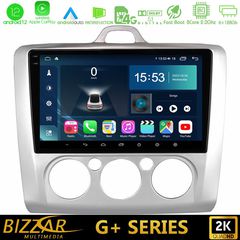 Bizzar G+ Series Ford Focus Manual AC 8core Android12 6+128GB Navigation Multimedia 9″