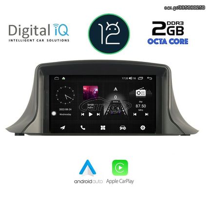 DIGITAL IQ MSF 345_CPA (7" DECK) MULTIMEDIA for RENAULT MEGANE III mod. 2009-2015 | Pancarshop