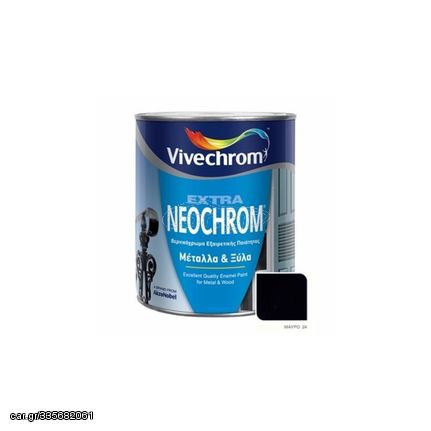 NEOCHROM EXTRA 24 ΜΑΥΡΟ 750ML