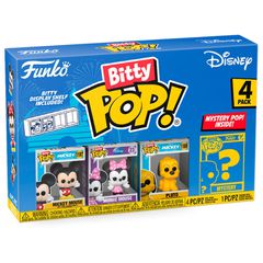 Blister 4 figures Bitty POP Disney Mickey