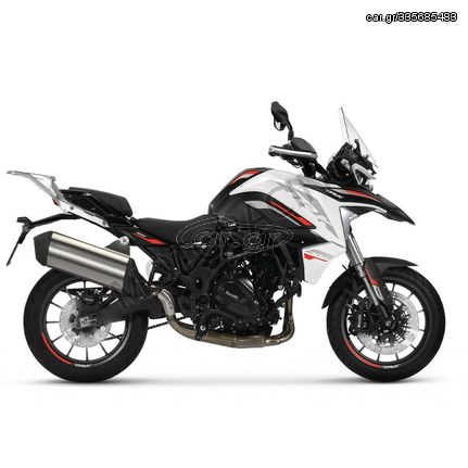 ΜΟΤΟΣΥΚΛΕΤΑ BENELLI TRK 702 EURO 5 ABS ΛΕΥΚΟ PEARL