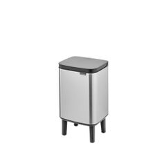Brabantia 1006642 Κάδος Απορριμμάτων Bo Small Hi 4L, Matt Steel Fingerprint Proof