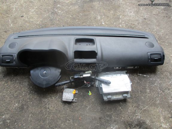 Αερόσακοι Σετ Κομπλέ ( 8200277317 , 0285001537 ) Renault Clio '04  Προσφορά.