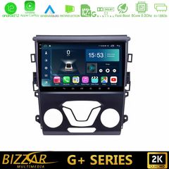 Bizzar G+ Series Ford Mondeo 2014-2017 8core Android12 6+128GB Navigation Multimedia Tablet 9