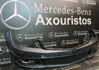 ΠΡΟΦΥΛΑΚΤΗΡΑΣ ΕΜΠΡΟΣΘΙΟΣ, MERCEDES-BENZ, C-CLASS, W204, ΝΙΚΕΛ-PARCTRONIC, PRE-FACELIFT, 2007-2011 **AXOURISTOS**-thumb-1