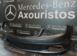 ΠΡΟΦΥΛΑΚΤΗΡΑΣ ΕΜΠΡΟΣΘΙΟΣ, MERCEDES-BENZ, C-CLASS, W204, ΝΙΚΕΛ-PARCTRONIC, PRE-FACELIFT, 2007-2011 **AXOURISTOS**-thumb-2