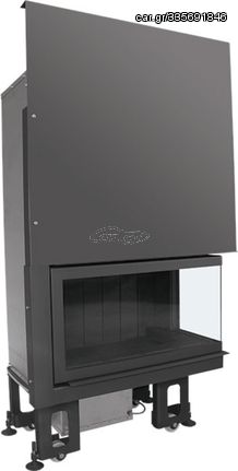 Kaminotechniki Eco Power 850-460 Διπλής Όψης Ενεργειακό Τζάκι 18 KW