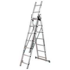 BORMANN PRO BHL5080 ΤΡΙΠΛΗ ΣΚΑΛΑ ΑΛΟΥΜΙΝΙΟΥ 3×7 4.76m