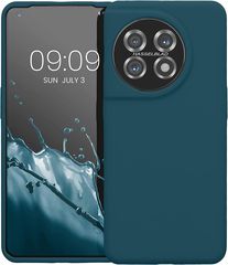 KWmobile Soft Flexible Rubber Cover - Θήκη Σιλικόνης OnePlus 11 - Teal Matte (60787.57) 60787.57