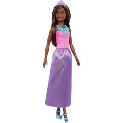 Barbie Dreamtopia Purple Dress Dark Skin Doll HGR02