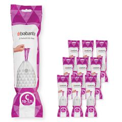 Brabantia 1005566 Σακούλες Απορριμάτων PerfectFit Sort/Silent/Touch C, 10-12L, 200 τμχ