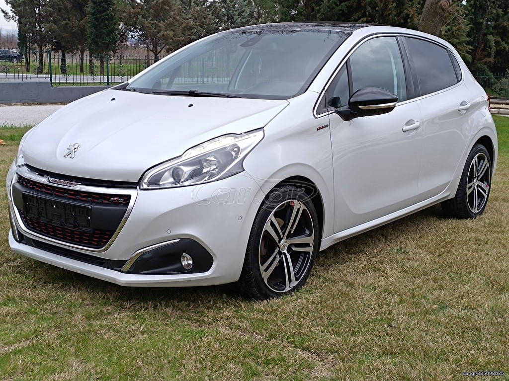 Peugeot 208 2016 Gt line  6 ΜΗΝΕΣ ΕΓΓΥΗΣΗ 90 Ευρώ τέλη κυκλοφορίας