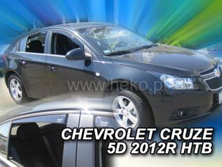 Ανεμοθραύστες Chevrolet Cruze (2010-2017) 5 πορτο - 4 τμχ. εμπρός και πίσω, Heko