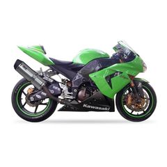 Τελικο Εξατμισης Hexoval Xtrem Stainless Steel / Aluminium Black Kawasaki Zx10R | Ixil