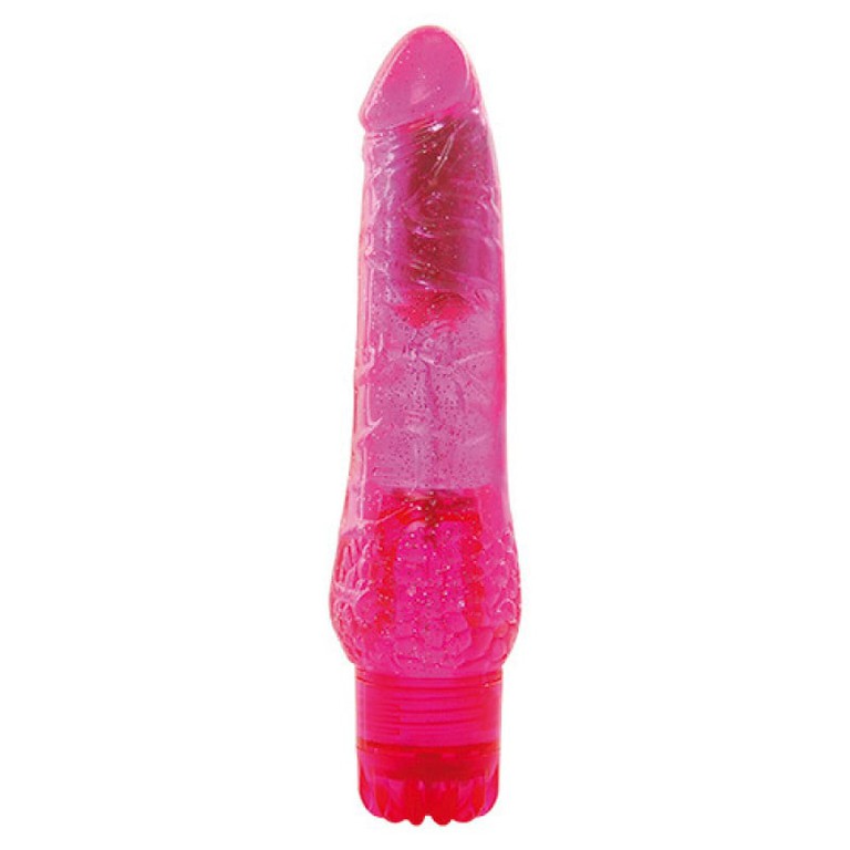 Vibrator jammy jelly classy glitter pink