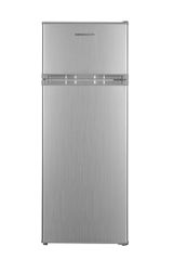 Heinner HF-H2206SE++ Ψυγείο Δίπορτο 206lt, E (Υ143xΠ54.5xΒ55.5cm) Silver