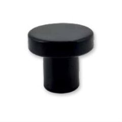 Πόμολο Import Hellas στρόγγυλο μαύρο ματ 24mmx22mm 6090/24