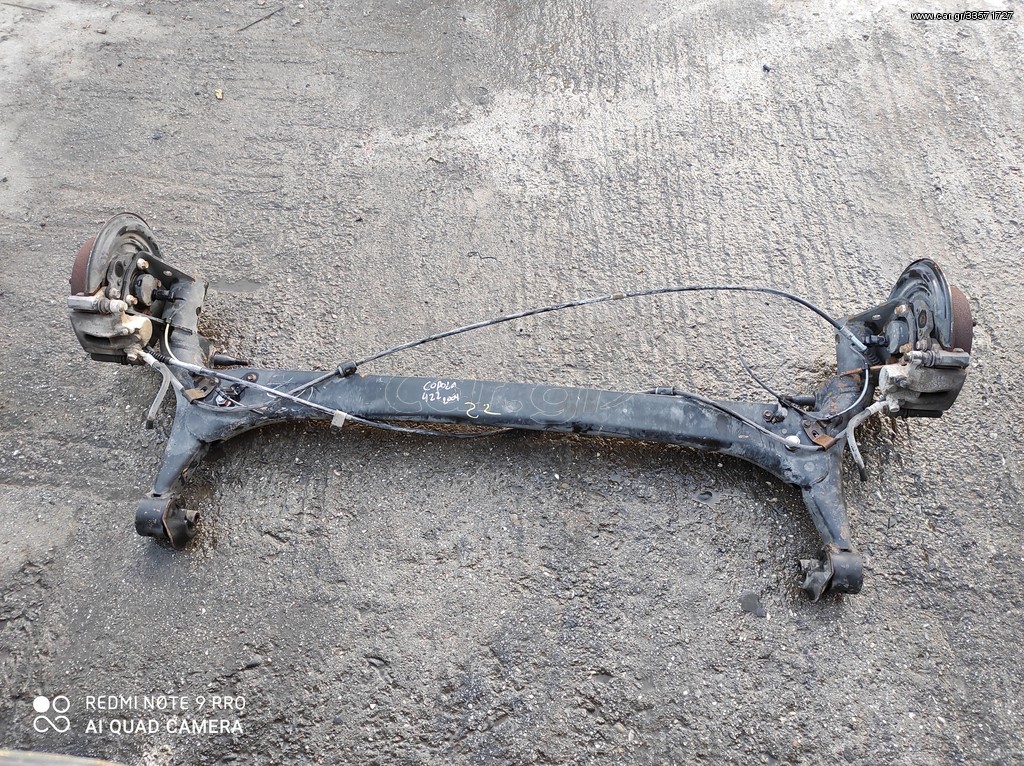 TOYOTA COROLLA ΠΙΣΩ ΑΞΟΝΑΣ ΔΙΣΚΟΦΡΕΝΑ ΑΚΡΑ