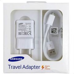 Samsung micro USB Cable & Wall Adapter λευκό Γρήγορη φόρτιση 15W