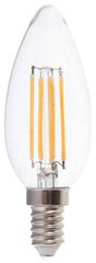 V-TAC Λάμπα LED Filament E14 Κεράκι 5.5W Dimmable 230V 600lm 300° IP20 Φυσικό Λευκό 7807