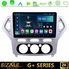 Bizzar G+ Series Ford Mondeo 2007-2010 Manual A/C 8core Android12 6+128GB Navigation Multimedia Tablet 10″