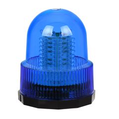 GloboStar® 85158 PRO Series Φάρος Σήμανσης Οχήματος Αστυνομίας 6 Προγραμμάτων Φωτισμού STROBE LED 20W DC 10-30V Αδιάβροχος IP65 Μπλε-thumb-2