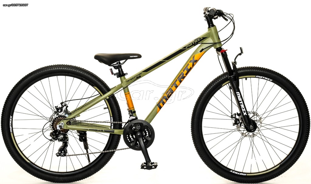 All - Mountain Matrix 2023 ΠΟΔ/ΤΟ MATRIX 27.5'' TOP GUN ALLOY 35CM M.D. GREEN/ORANGE