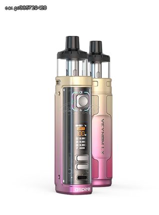 Veynom LX 3200mAh Pod Kit By Aspire 5ml - GOLD PINK FADE