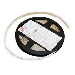 Ταινία led 5m αυτοκόλλητη 24VDC 9,6W/m 2835 120LED/m 4000K ενδιάμεσο λευκό φως IP20