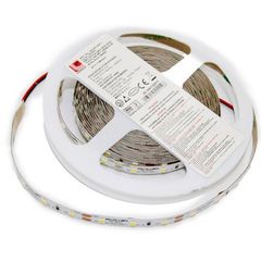 Ταινία led 5m αυτοκόλλητη 24VDC 7.2W/m 2835 60LED/m θερμό λευκό φως 3000K στεγανή IP54