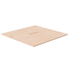 Επιφάνεια Τραπεζιού Τετράγωνη 70x70x1,5 εκ. Μασίφ Ξύλο Δρυς 342917