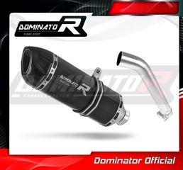 Dominator Εξάτμιση Τελικό HP1 Black S.Steel/Carbon End BMW F 750 GS 2018 - 2020 Με Σιγαστήρα