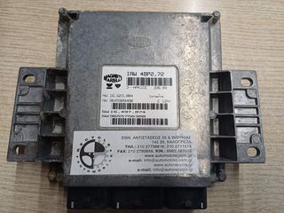 ΜΟΝΑΔΑ ΕΛΕΓΧΟΥ ΚΙΝΗΤΗΡΑ ECU CITROEN - PEUGEOT 206 1.1i MAGNETI MARELLI IAW 48P2.76 HW 9645989480 SW 9652488080 HW 16623004 SW 16495074
