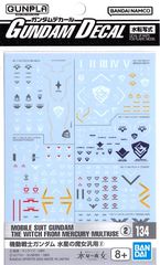 THE WITCH FROM MERCURY - Gundam Decal 134 - Model Kit