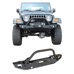 Jeep Wrangler (YJ,TJ) 1986-2006 Μπροστά Προφυλακτήρας Crusader