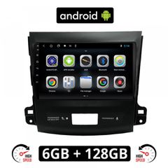 CAMERA + MITSUBISHI OUTLANDER (2006 - 2012) Android οθόνη αυτοκίνητου 6GB με GPS WI-FI (ηχοσύστημα αφής 9" ιντσών OEM Youtube Playstore MP3 USB Radio Bluetooth Mirrorlink εργοστασιακή 4x60W Navi)