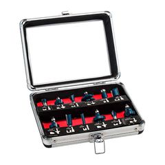 BORMANN Pro BHT1620 Σετ Φρέζες Ρούτερ 8mm,12τεμ - BHT1620
