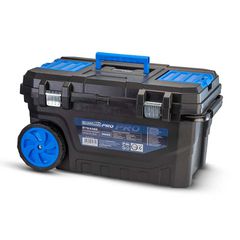 BORMANN Pro BTB3322 Εργαλειοθήκη Πλαστική Snake Με Ρόδες, Τηλεσκοπική Λαβή  Ταμπακέρα - BTB3322