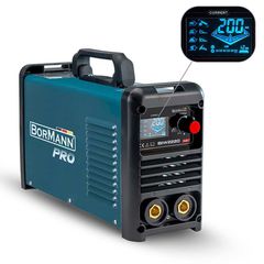 BORMANN Pro BIW2220 Ηλεκτροκόλληση Inverter, Synergic,Απόδοση 200Α/60%,Μεγ.Ηλεκτρόδιο 4mm - BIW2220