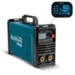 BORMANN Pro BIW1760 Ηλεκτροκόλληση Inverter,Synergic,Απόδοση 160Α/60%,Μεγ.Ηλεκτρόδιο 4mm - BIW1760