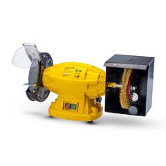 BORMANN BDT1515 Δίδυμος Τροχός Φ150mm , 350W Με Βούρτσα - BDT1515