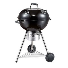 BORMANN Elite BBQ1900 Ψησταριά Κάρβουνου Spark, Φ57cm,με Καπάκι,Συλλέκτη Στάχτης και Θερμόμετρο - BBQ1900