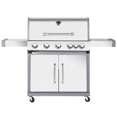 BORMANN Elite BBQ5100 Ψησταριά Υγραερίου Prime 5+1 Εστιών  Luxury Type - BBQ5100